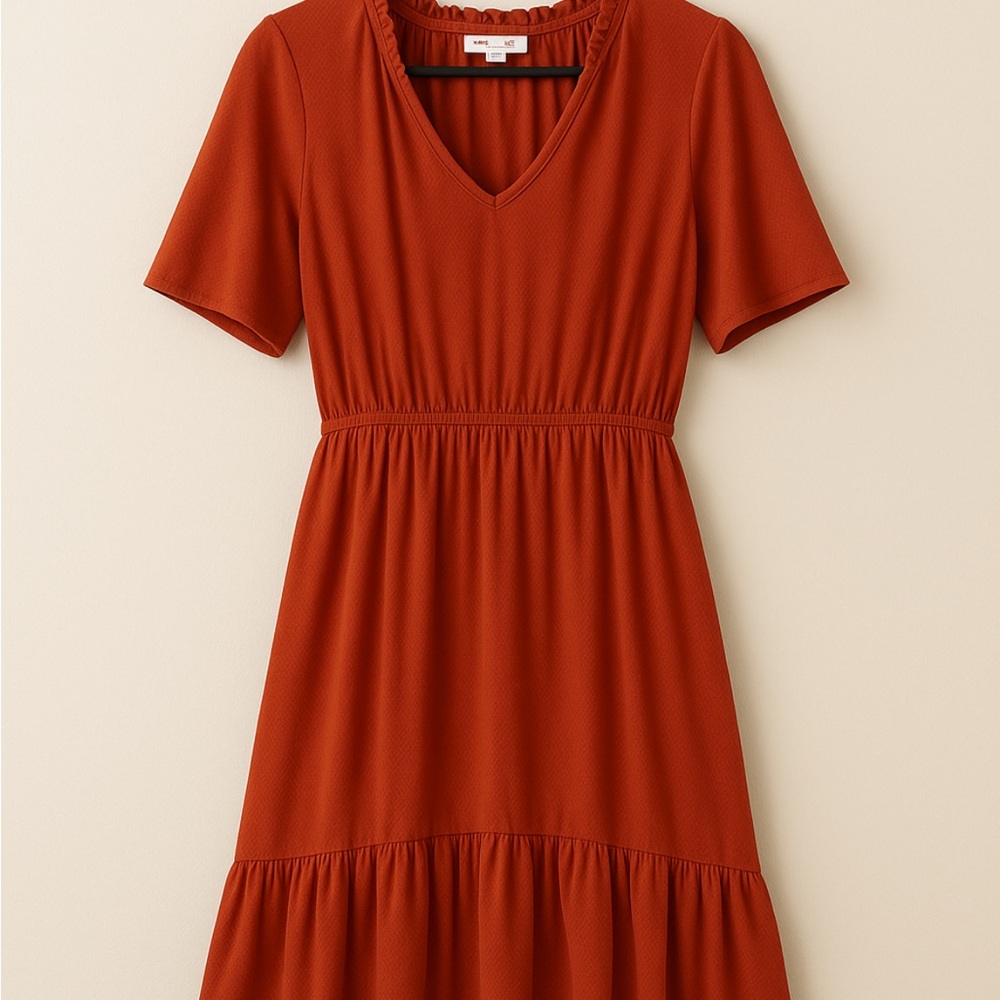 Knox Rose Terracotta Midi Dress